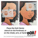 Ooh! Face Painting Stencil | Santa (T33)