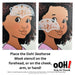 Ooh! Face Painting Stencil | Seahorse Mask (K08)