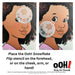 Ooh! Face Painting Stencil | Snowflake Flip (C25)