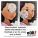 Ooh! Face Painting Stencil | Tarantula Spider Flip (C19)