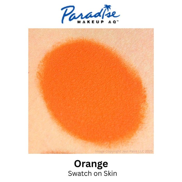 Paradise Face Paint By Mehron - Orange 40gr