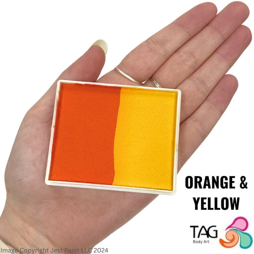 TAG Face Paint Split -Yellow and Orange 50gr  #2