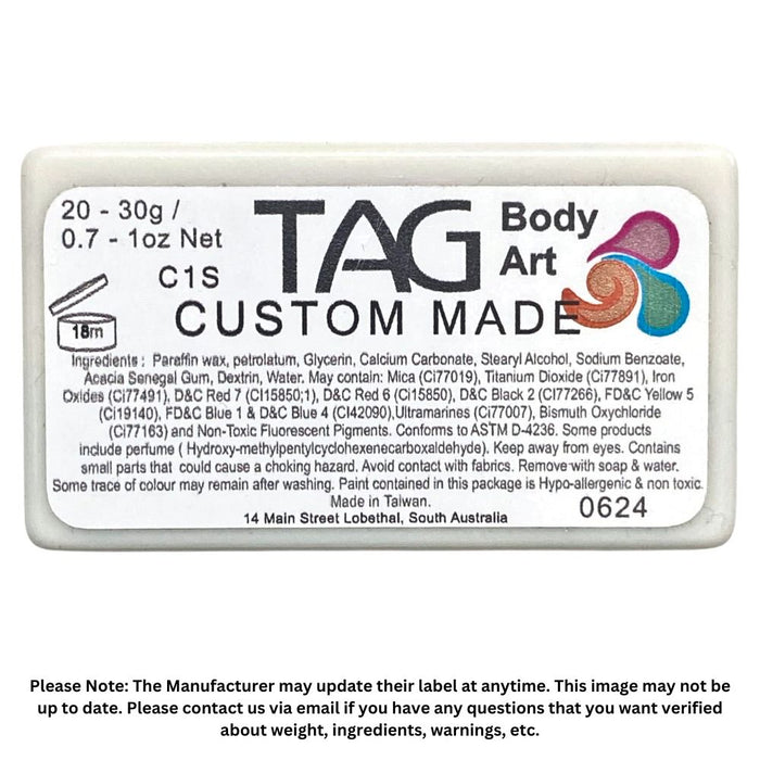 TAG Face Paint |  1 Stroke - EXCL Pastel Pop Rainbow  #29 -  DISCONTINUED