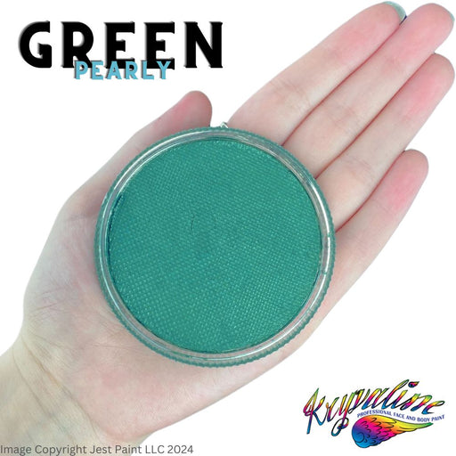 Kryvaline Face Paint (Creamy line) - Pearly Green 30gr