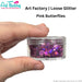 Art Factory | Loose Chunky Glitter - Pink Butterflies (30ml jar)