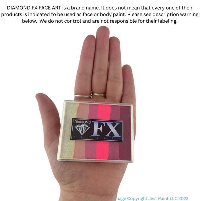 DFX Paint Rainbow Cake - LARGE PINK PASSION - (RS50-80) Approx. NET 0.84 Fl oz / 25ml #28 (SFX - Non Cosmetic)
