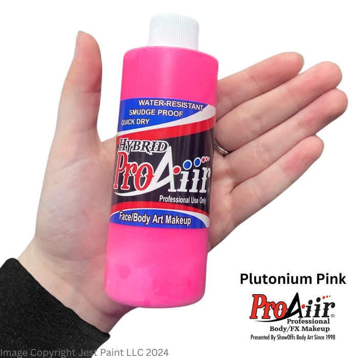 ProAiir ATOMIC Alcohol Based Hybrid Airbrush Paint - UV Plutonium Pink (4oz) (SFX - Non Cosmetic)