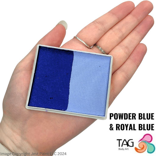 TAG Face Paint Split - Powder Blue and Royal Blue - 50gr  #6