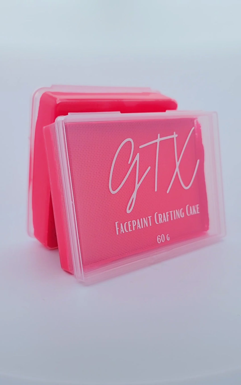 GTX Paint | Crafting Cake - Neon Watermelon Crawl (Coral Pink) - size comparisons