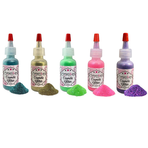 AmeriKan Body Art Cosmetic Glitter | CUSTOM BUILD BUNDLE - Choose 5 or More 1/2 oz Poof Bottles and Save