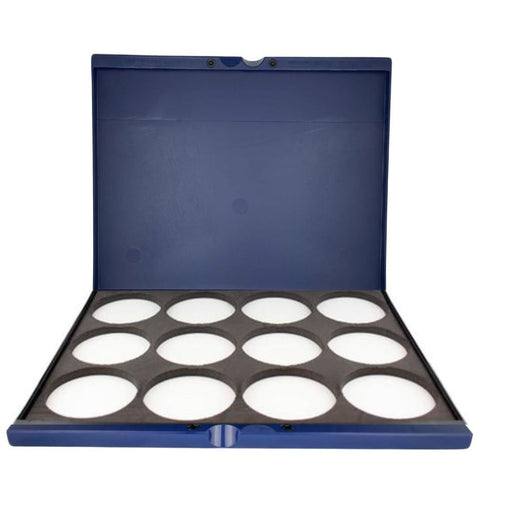 Pro Laptop Face Painting Case & Round Insert  |  PRESET BUNDLE - NAVY BLUE CASE  (Holds 12 x Tag/Fusion/DFX/ TAG/ Kryvaline/ Cameleon Cakes)