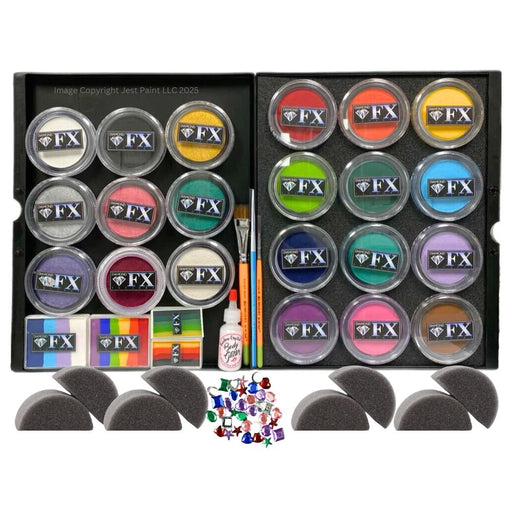 The Professional Face Painting Dream Kit | PRESET BUNDLE - Featuring DIAMOND FX Colors