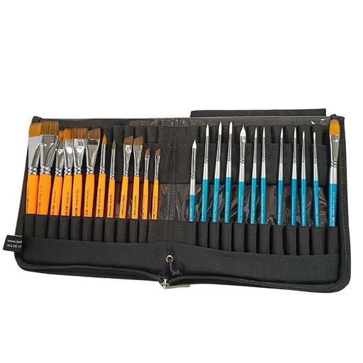 BOLT Brushes | PRESET BUNDLE - SET of 24 BOLT Brushes in Double Row Ultimate Brush Wallet