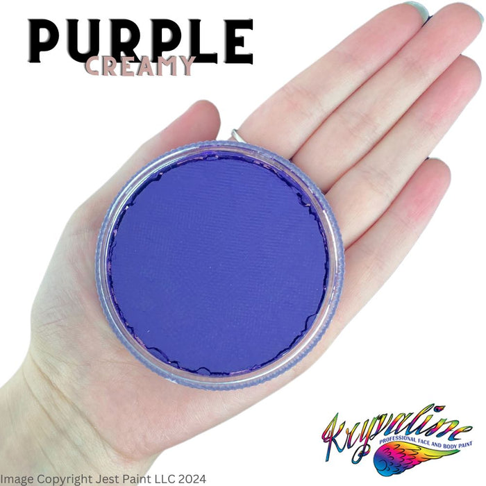 Kryvaline Face Paint Essential (Creamy line) - Purple 30gr