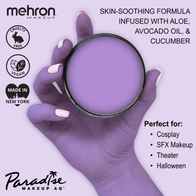 Paradise Face Paint By Mehron - Purple 40gr