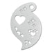 Ooh! Face Painting Stencil | Jewel Heart Storm (R02)
