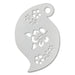 Ooh! Face Painting Stencil | Hibiscus Storm (R03)