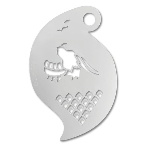 Ooh! Face Painting Stencil | Dragon Storm (R06)