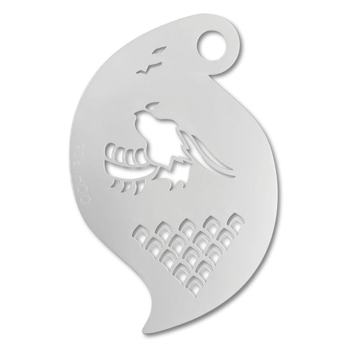 Ooh! Face Painting Stencil | Dragon Storm (R06)