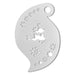 Ooh! Face Painting Stencil | Baby Reindeer (R07)