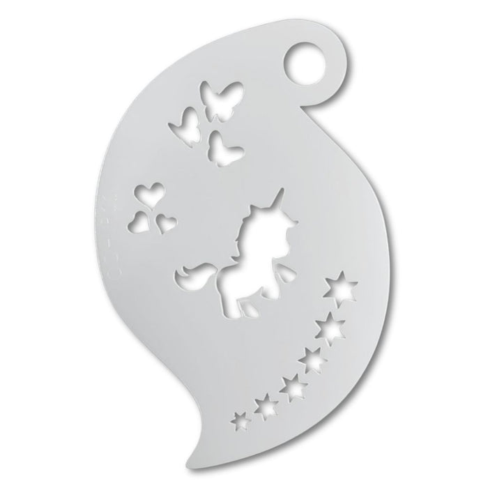 Ooh! Face Painting Stencil | Spring Unicorn Storm (R11) - While Supplies Last!