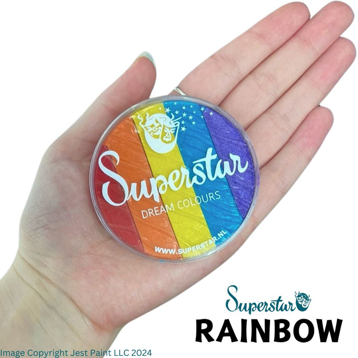 Superstar Face Paint | Dream Colours Rainbow Cake - RAINBOW - 45gr