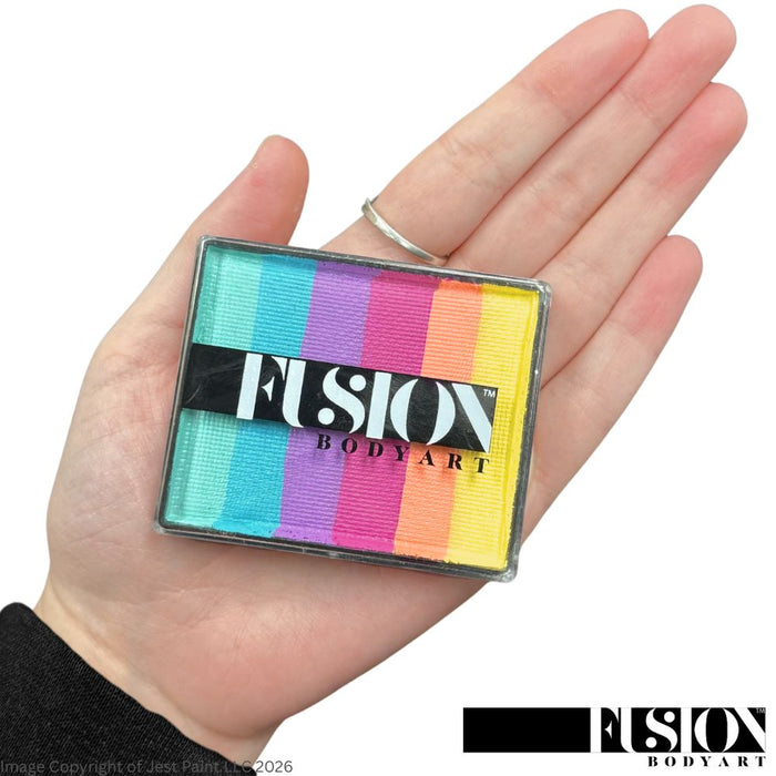 Fusion Body Art Face Paint - Rainbow Cake | Leanne's Rainbow Bliss 40gr