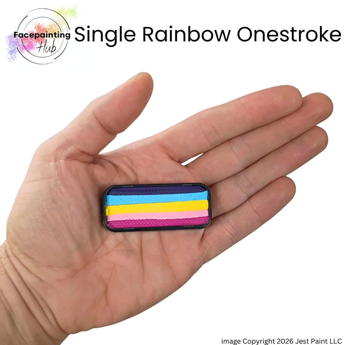 Facepainting Hub |  OneStroke Palette Single Refill - RAINBOW - 14gr