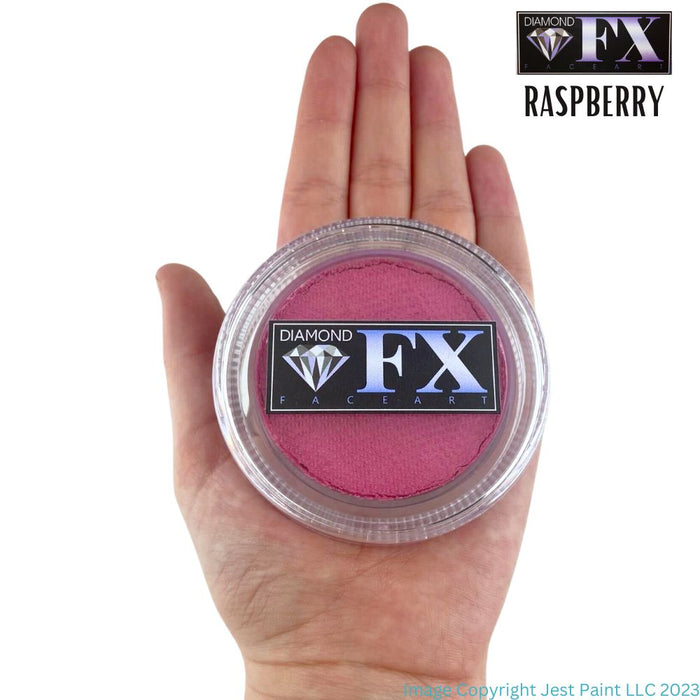 Diamond FX Face Paint - Metallic Raspberry 30gr
