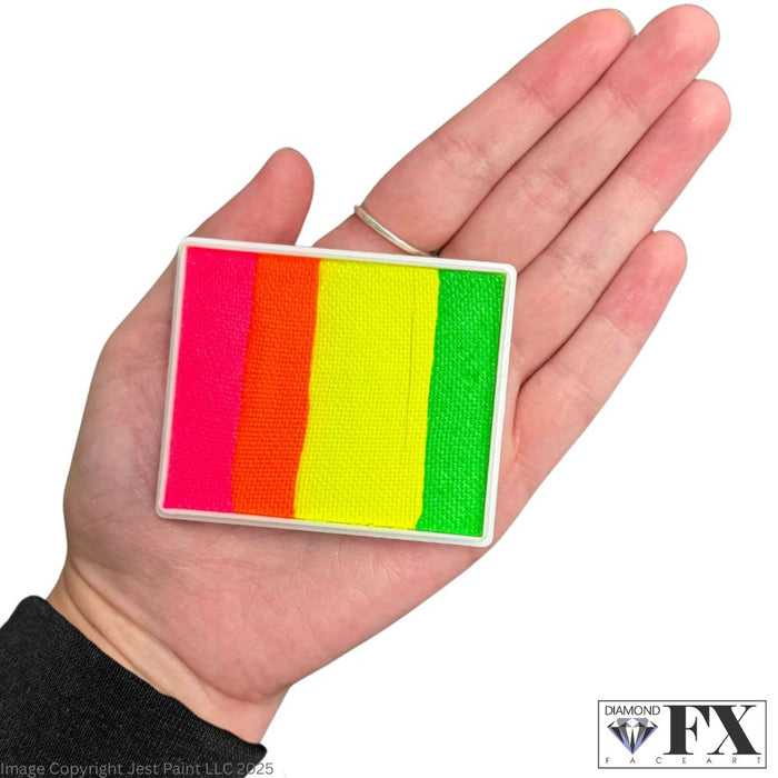 DFX Paint Rainbow Cake - Large Raving Rio (RS50-95) Approx. 50gr #15 (SFX - Non Cosmetic)