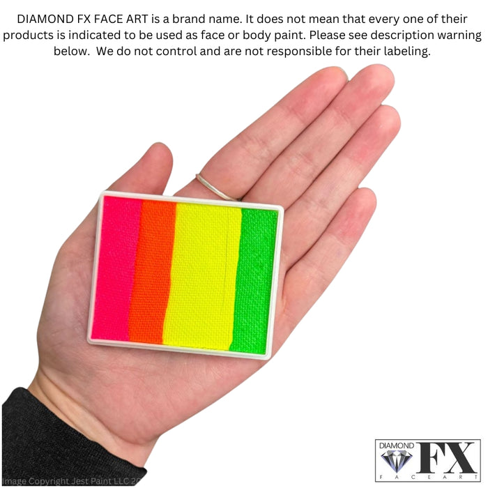 DFX Paint Rainbow Cake - Large Raving Rio (RS50-95) Approx. 50gr #15 (SFX - Non Cosmetic)