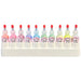 Art Factory | Glitter Set - 10 Poofer Bottles and Case - Rainbow Crystal Face Painting SHEER Glitter - #14