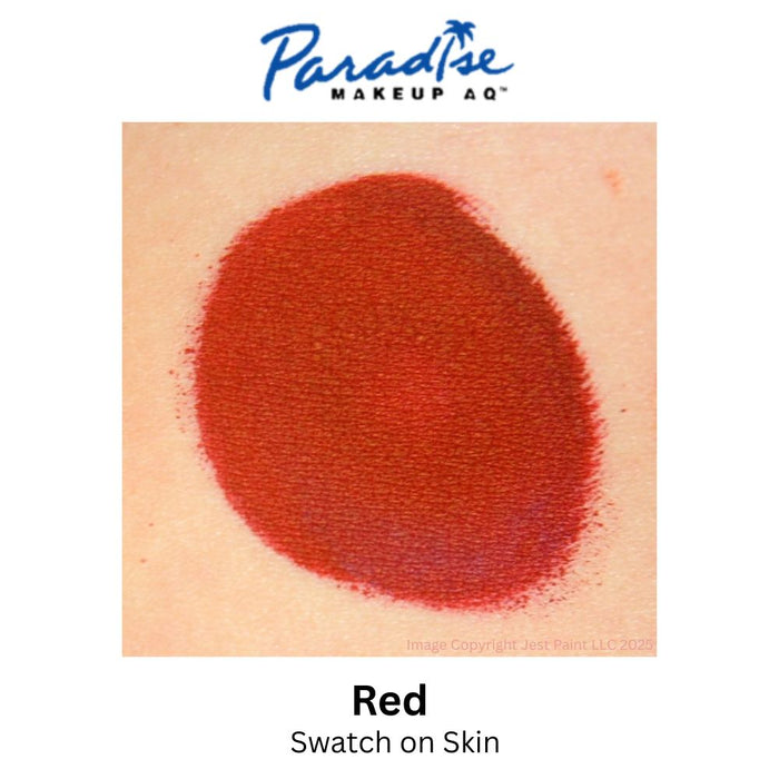Paradise Face Paint By Mehron - Red 40gr