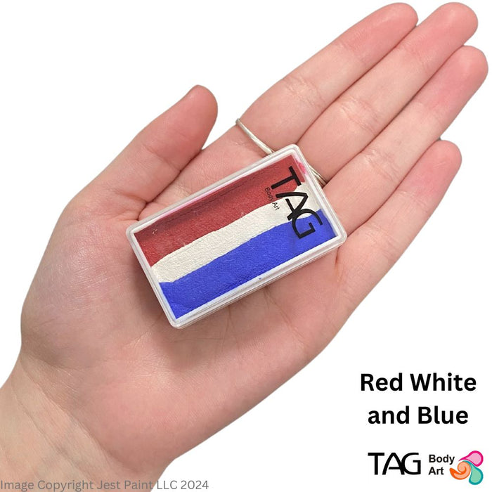 TAG Face Paint 1 Stroke - Red White and Blue   #26