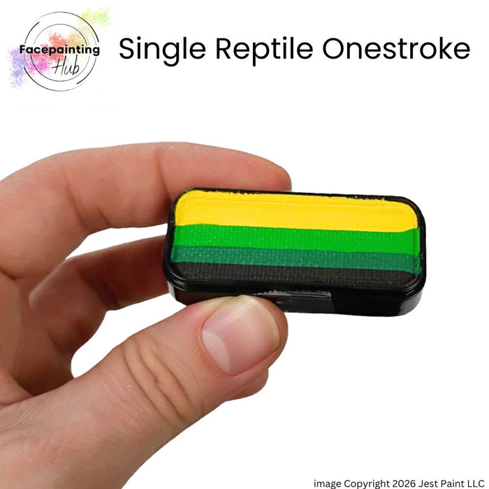 Facepainting Hub |  OneStroke Palette Single Refill - REPTILE - 14gr
