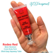 GTX Face Paint | Silicone Based Water Resistant Cream -  Rodeo Red  - 25ml Easy Squeezy Tube
