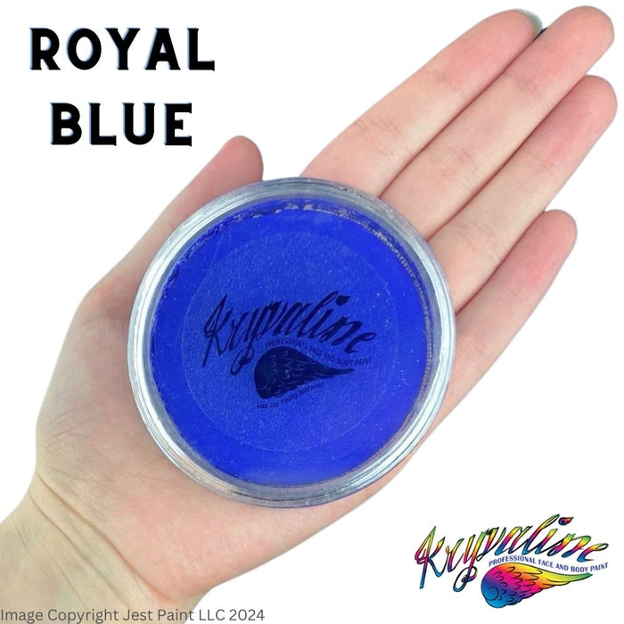 Kryvaline Face Paint Essential (Regular Line) - Royal Blue 30gr