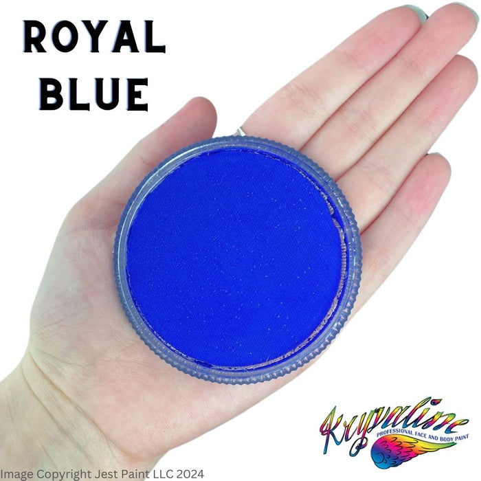 Kryvaline Face Paint Essential (Regular Line) - Royal Blue 30gr
