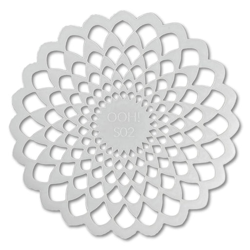 Ooh! Face Painting Stencil | Mermaid Scales Sphere (S02)