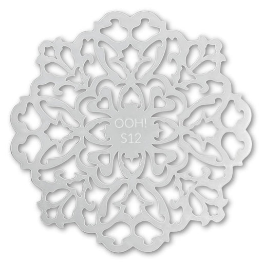 Ooh! Face Painting Stencil | Filigree Sphere (S12)