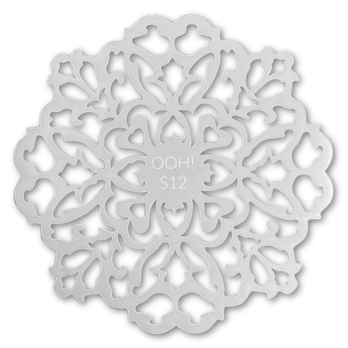 Ooh! Face Painting Stencil | Filigree Sphere (S12)