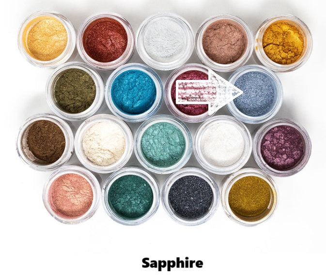 Mehron Precious Gem Mica Powder - Sapphire - While Supplies Last!