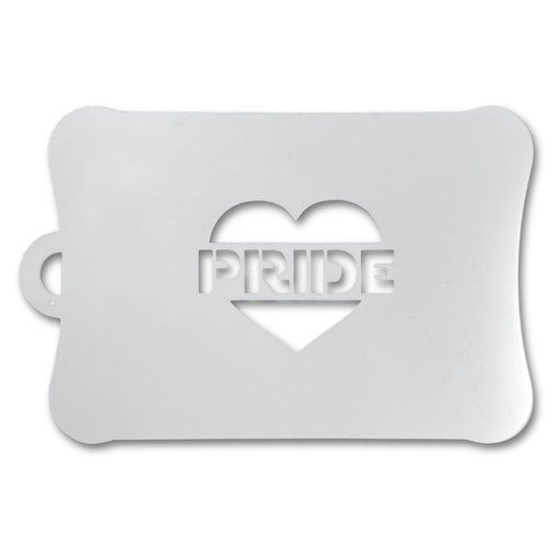 Ooh! Face Painting Stencil | Gay Pride Heart (SB27)