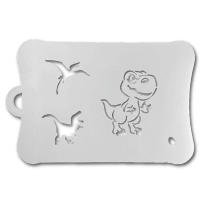 Ooh! Face Painting Stencil  |  Angry T-Rex Add On (SB36)