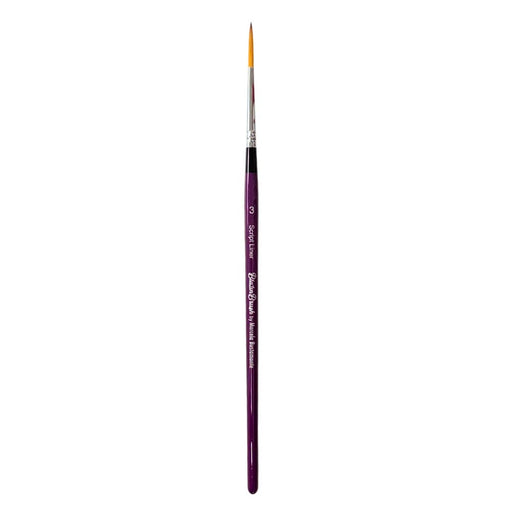 Blazin Face Painting Brush by Marcela Bustamante - Script Liner #3