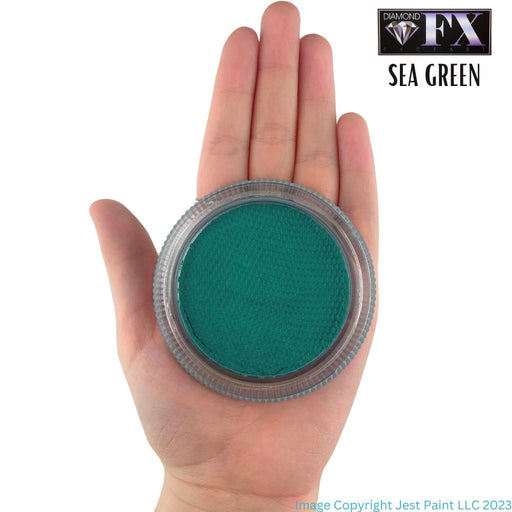 Diamond FX Face Paint Essential - Sea Green 30gr