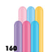 Qualatex | Latex Twisting Balloons - 160Q - MINI VIBRANT Assortment - 100 ct  (3767)