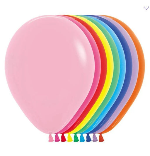 Sempertex Batallatex | Latex Balloons - 5" ROUND FASHION Assortment - 100ct  (51000)