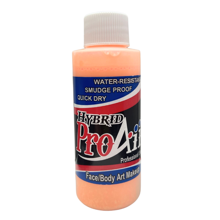 ProAiir Alcohol Based Hybrid Airbrush Body Paint 2oz - Sherbert Orange (Special FX - Non Cosmetic)