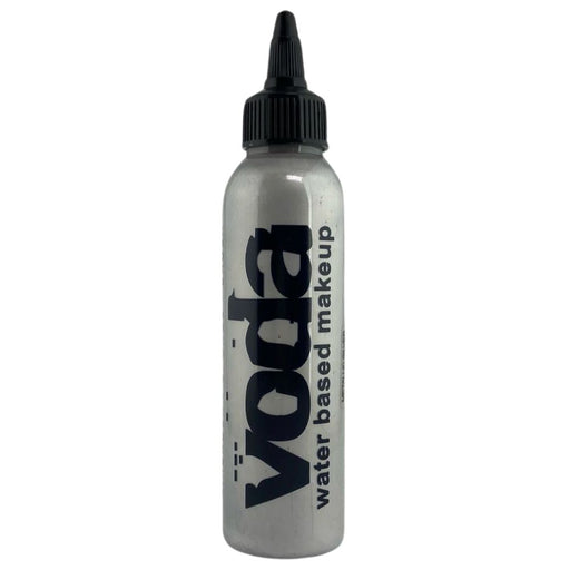 European Body Art | VODA (VIBE) Water Based Airbrush Body Paint - Metallic Silver - 4oz